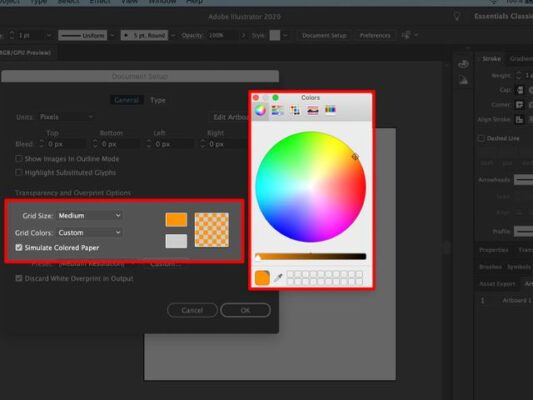 Method 2: Modify Artboard Background Color