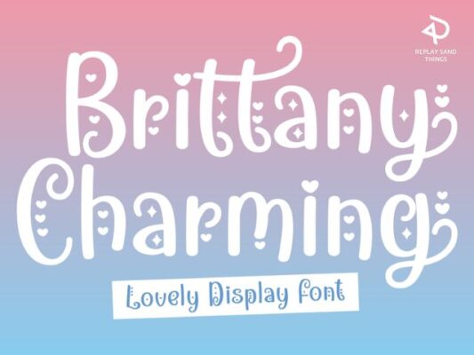 Brittany Charming Script & Handwritten Font