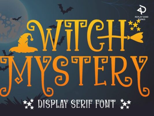 Witch Mystery Display Font