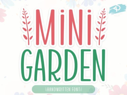 Mini Garden Script & Handwritten Font